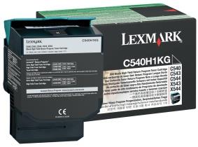 766521 Lexmark C540H1KG Toner Lexmark C540H1KG sort kap.2500 s, 